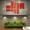 5拼抽象B5 純手繪 油畫 直幅*5 紅色 暖色系 形象 造型 無框畫 民宿 餐廳 裝潢 室內設計