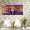 2拼抽象02 純手繪 油畫 方形*2 褐紫 中性色系 裝飾 畫飾 無框畫 民宿 餐廳 裝潢 室內設計
