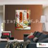 門窗景73 純手繪 油畫 直幅 橙褐 暖色系 裝飾 畫飾 無框畫 民宿 餐廳 裝潢 室內設計