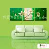 倚翠 純手繪 油畫 方形*3 綠色 冷色系 藝術品 裝飾 畫飾 無框畫 民宿 餐廳 裝潢 室內設計