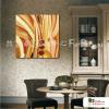 純抽象65 純手繪 油畫 方形 黃褐 暖色系 藝術畫 裝飾 無框畫 裝潢 室內設計 客廳掛畫