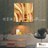 純抽象65 純手繪 油畫 方形 黃褐 暖色系 藝術畫 裝飾 無框畫 裝潢 室內設計 客廳掛畫