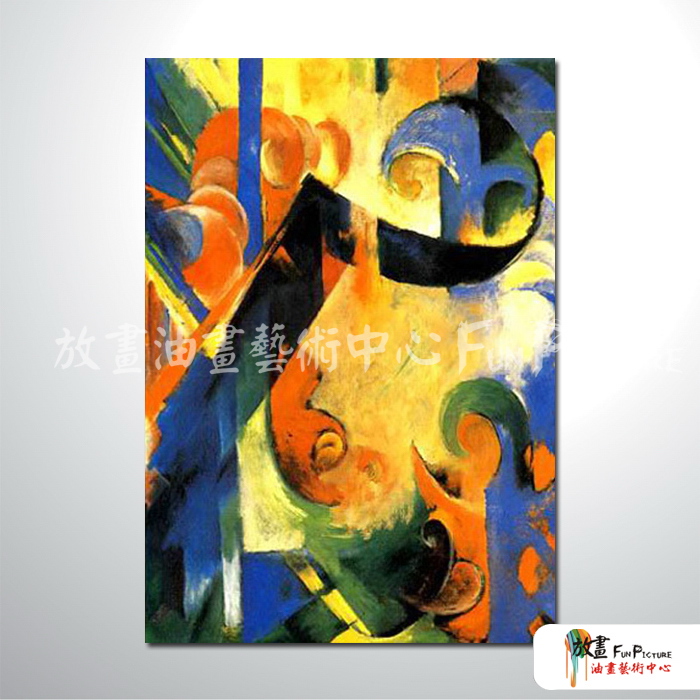 純抽象71 純手繪 油畫 直幅 黃藍 中性色系 藝術畫 裝飾 無框畫 裝潢 室內設計 實拍影片