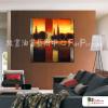 純抽象83 純手繪 油畫 方形 橘紅 暖色系 藝術畫 裝飾 無框畫 裝潢 室內設計 客廳掛畫