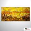 純抽象88 純手繪 油畫 橫幅 黃橙 暖色系 藝術畫 裝飾 無框畫 裝潢 室內設計 客廳掛畫