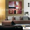 純抽象A01 純手繪 油畫 方形 橙褐 暖色系 藝術畫 裝飾 無框畫 裝潢 室內設計 客廳掛畫