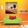裝飾風景A19 純手繪 油畫 方形 黃褐 暖色系 藝術畫 裝飾 無框畫 裝潢 室內設計 客廳掛畫