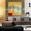 純抽象方140 純手繪 油畫 方形 白褐 中性色系 藝術畫 裝飾 無框畫 裝潢 室內設計 客廳掛畫