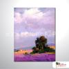 薰衣草田165 純手繪 油畫 直幅 紫色 冷色系 藝術畫 裝飾 無框畫 裝潢 室內設計 實拍影片
