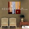 純抽象方152 純手繪 油畫 方形 紅褐 暖色系 藝術畫 裝飾 畫飾 無框畫 裝潢 室內設計 居家佈置