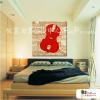 純抽象方18 純手繪 油畫 方形 紅褐 暖色系 藝術畫 裝飾 畫飾 無框畫 裝潢 室內設計 居家佈置