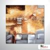 純抽象方48 純手繪 油畫 方形 灰褐 中性色系 藝術畫 裝飾 畫飾 無框畫 裝潢 室內設計 居家佈置