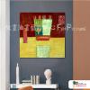 純抽象方51 純手繪 油畫 方形 黃咖 暖色系 藝術畫 裝飾 畫飾 無框畫 裝潢 室內設計 居家佈置