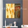 純抽象方64 純手繪 油畫 方形 橙褐 暖色系 藝術畫 裝飾 畫飾 無框畫 裝潢 室內設計 居家佈置