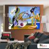 音樂舞蹈人物35 純手繪 油畫 橫幅 褐藍 中性色系 Motel 酒店 PUB 民宿 餐廳 無框畫 室內設計