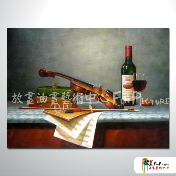 靜物紅酒03 純手繪 油畫 橫幅 多彩 中性色系 裝飾 畫飾 無框畫 民宿 餐廳 裝潢 室內設計