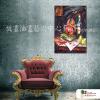 靜物紅酒02 純手繪 油畫 直幅 黑底 中性色系 裝飾 畫飾 無框畫 民宿 餐廳 裝潢 室內設計