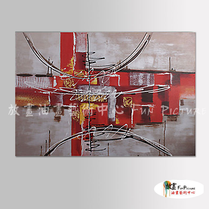 純抽象A065 純手繪 油畫 橫幅 紅色 暖色系 裝飾 畫飾 無框畫 民宿 餐廳 裝潢 室內設計