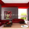 裝飾花卉A147 純手繪 油畫 方形 紅底 暖色系 裝飾 畫飾 無框畫 民宿 餐廳 裝潢 室內設計