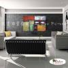 純抽象A153 純手繪 油畫 橫幅 多彩 暖色系 裝飾 畫飾 無框畫 民宿 餐廳 裝潢 室內設計