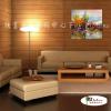 純抽象B070 純手繪 油畫 方形 紅橙 暖色系 精選 畫飾 無框畫 民宿 餐廳 裝潢 室內設計