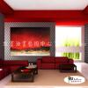 純抽象B253 純手繪 油畫 橫幅 紅色 暖色系 精選 畫飾 無框畫 民宿 餐廳 裝潢 室內設計