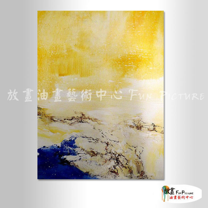 名家抽象70 純手繪 油畫 直幅 黃色 暖色系 無框畫 名畫 線條 現代抽象 近代名家 實拍影片
