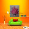 裝飾靜物NF004 純手繪 油畫 直幅 粉紅 暖色系 裝飾 畫飾 無框畫 民宿 餐廳 裝潢 室內設計