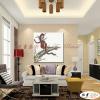 蛇02 純手繪 油畫 方形 灰褐 中性色系 動物 大自然 藝術畫 掛畫 生肖 客廳 裝潢 室內設計