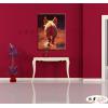 豬12 純手繪 油畫 直幅 紅咖 暖色系 動物 大自然 藝術畫 掛畫 生肖 求運 藝術品 寫實 室內設計