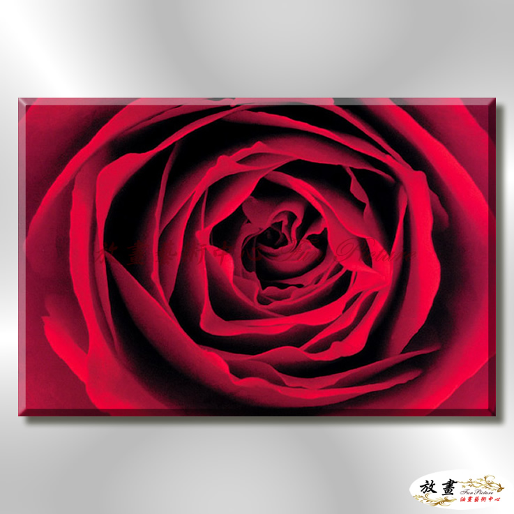 玫瑰260 純手繪 油畫 橫幅 紅色 暖色系 寫實 掛畫 無框畫 民宿 室內設計 居家佈置