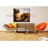 古典風景GD118 純手繪 油畫 橫幅 橙褐 暖色系 山水 門市 客廳 裝飾 招財 風水 民宿 辦公室