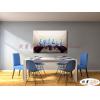 瓷器ST08 純手繪 油畫 橫幅 藍咖 中性色系 裝飾 畫飾 無框畫 寫實 靜物 餐廳 裝潢 室內設計