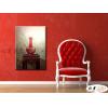 瓷器ST29 純手繪 油畫 直幅 紅咖 暖色系 裝飾 畫飾 無框畫 寫實 靜物 餐廳 裝潢 室內設計